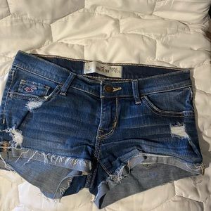 Hollister denim shorts